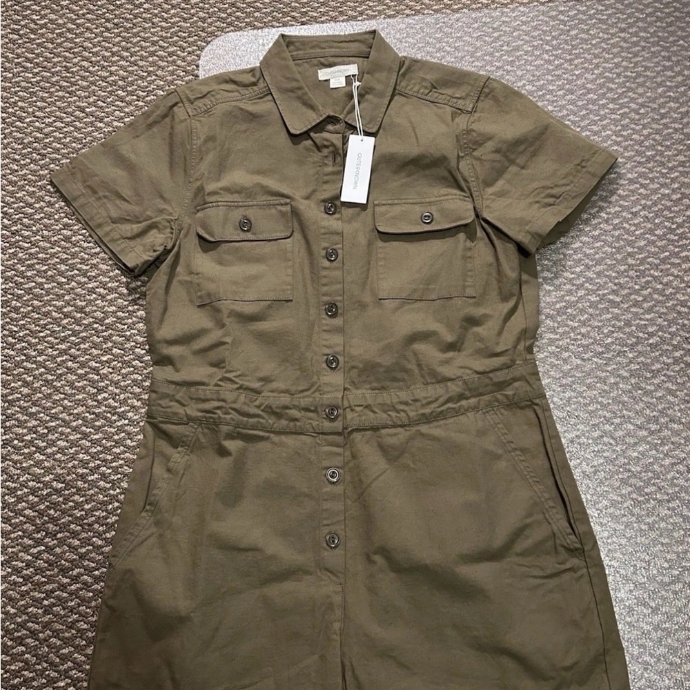 OUTERKNOWN S.E.A. Suit all jumpsuit romper - Olive Green - Medium - NWT
